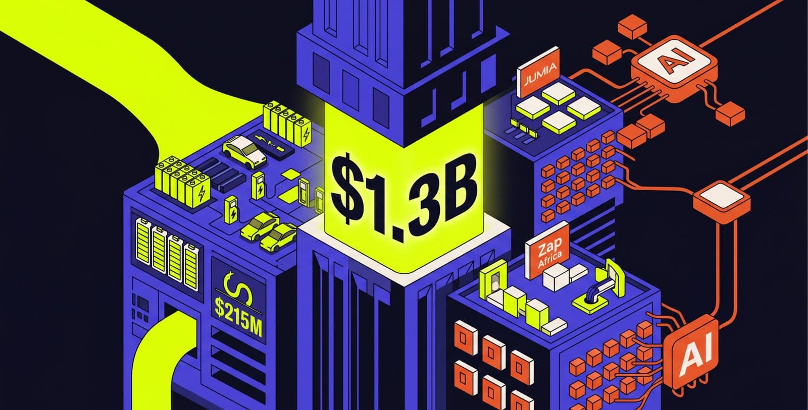 African Startups Cross $1.3B in H1 2026 — Spiro’s $215M Mega-Deal, AI Layoffs at Jumia & Zap Africa, and What the Funding Math Actually Says